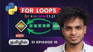 Python For Loop in 7 Minutes ⏱️| Python Tamil | S1 E10