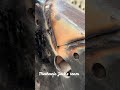 modification of truck beam by welding