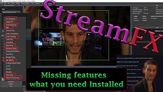 OBS StreamFX plugin review with examples, are you missing features?