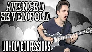 Avenged Sevenfold | Unholy Confessions | GUITAR COVER (2020) + Screen Tabs
