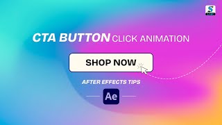 CTA Button Click Animation In After Effects | Shop Now Button Click Animation | By Swag Art & Craft
