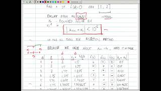 Bisection Method Example 2