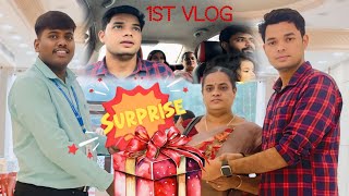 1st Vlog with Amma Suprise 😂||#999india#shorts  #comedymovies #friends #comedyfilms #funnycomedy