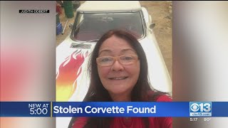 Stolen Classic Corvette In Carmichael That Belonged To Woman's Late Father Recovered