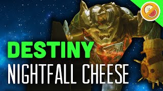 Destiny Nightfall Cheese - The Dream Team (Rise of Iron: Wretched Eye)