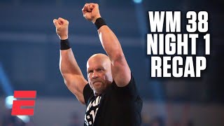 WrestleMania 38 Night 1 Reaction | WWE on ESPN