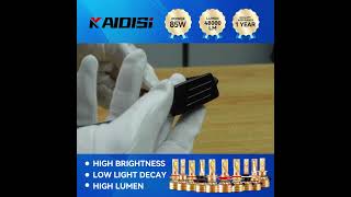 ALL NEW KAIDISI K7 led headlight- 85 Watts- 48000LM- 3570 Lamp beads- Loess color- 24 lamp beads