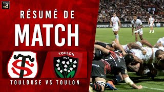 Résumé Toulouse/Toulon TOP14 J2