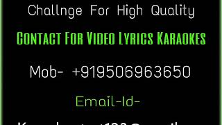 Dariya Karaoke Baar Baar Dekho Video Lyrics High Quality