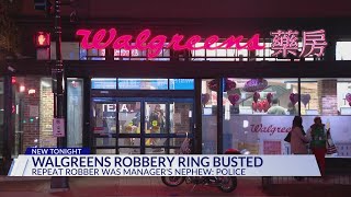 Walgreens robbery ring busted