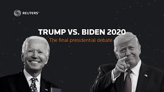 LIVE: Donald Trump and Joe Biden's final presidential debate