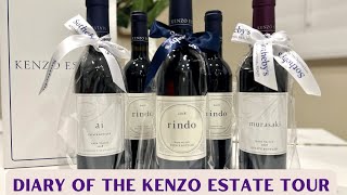 [ HAPPY LIFESTYLE ] 生活編〜Diary of the Kenzo Estate Winery Tour 🍷🍇 念願の”Kenzo Estate ツアー” ダイアリー