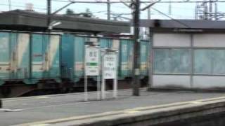 2009.07.19　上りＥＤ75、岩沼駅に停車。