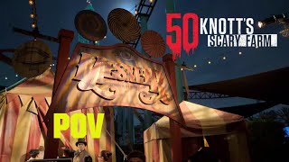 Knott's Scary Farm | Mesmer Maze POV | 50th Anniversary 2023