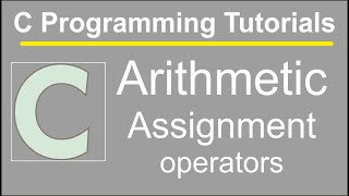 An assignment operator is used for assigning a value to a variable.