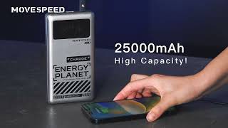 MOVESPEED M25Pro 140W Power Bank 25000mAh Type C Fast Charge