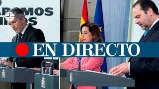 DIRECTO TEMPORAL | Robles, Ábalos y Marlaska comparecen tras la reunión del CECOD