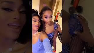 43RD MISS NIGERIA BEAUTY TUKURA SHINES AT HER BEST FRIEND'S PARTY.