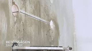 Betonsägen - Bautronic Kernbohrungen und Beton - Sägearbeiten