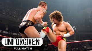 FULL MATCH - Carlito vs. Randy Orton: WWE Unforgiven 2006