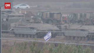 Ratusan Tank Israel Tunggu Komando Serang Gaza Dari Perbatasan