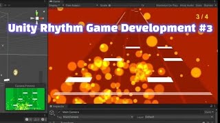 Unity Rhythm game development #3 : key effect and pattern line and auto play