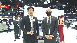 พาชมบูธ Audi  ที่งาน Motor Expo 2022