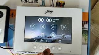 How to Install Godrej Video Door Phone Step By Step | Godrej VDP Setup