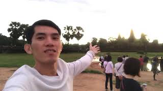 ទេសភាពពេលព្រឹក ដ៏ ស្រស់ស្អាត នៅលើ ទឹកដីអង្គរវត្ត☀️🌞🇰🇭