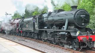 RARE !!! Triple Headed Steam WCRC May 29th 2014