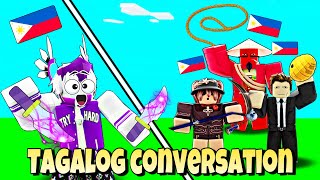 TAGALOG Conversation With The Best FILIPINO Players in Roblox Bedwars.. *VOICE REVEAL*