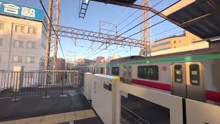 サービス警笛あり！東急田園都市線あざみ野駅　新５０００系５１１６Ｆ日立ＩＧＢＴ－ＶＶＶＦ、東京地下鉄１８０００系１８１１１Ｆ三菱フルＳＩＣ（ＭＯＳＦＥＴ）－ＶＶＶＦ（ＰＭＳＭ）２０２２年１２月１３日