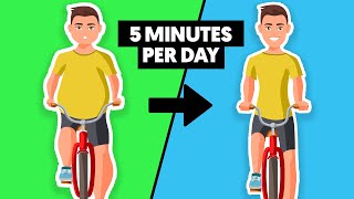 This is what happens to your body when you cycle just 5 minutes a day