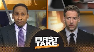 Stephen A. and Max react to Warriors defeating Rockets in Game 7 | First Take | ESPN