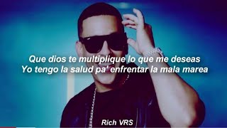 Daddy Yankee - Salud y Vida (Con Letra)