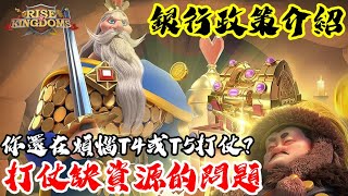 [萬國覺醒] 銀行政策介紹（打仗缺資源的問題）