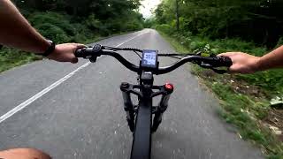 ENGWE X24 POV RAW Ride - Fast 50+km/h Descent \u0026 Brake Test - Part 2