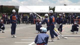 小型ポンプ操法 優勝 湖西市消防団 第36回静岡県消防協会西遠支部 消防操法大会