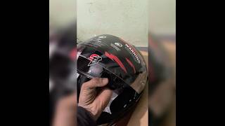 Steel bird air 7 wings helmet black ☠️😎 #rap #automobile #rider #xtrememotor #feedshorts #bike