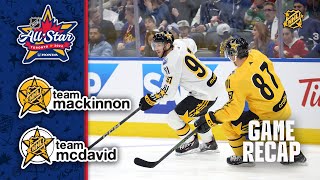 Team MacKinnon vs. Team McDavid | 2024 NHL All-Star Highlights