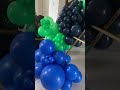 easel and balloon setup with me decor it up