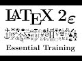 LaTeX2ε - Essential Training - The Trailer