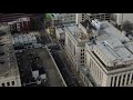 wric drone video of virginia supreme court bomb threat police activity