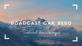 #poadcast #merdekabelajar #mendikbud  POADCAST CAK BERO seputar perkuliahan dengan alumni UNTAN