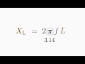 formula for inductive reactance briefly explained