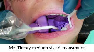 Hands Free High Volume Dental Suction with Mr. Thirsty By Zirc Dental