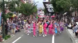 いなせ系暁会活頗組　2012YOSAKOIソーラン祭り　本郷通東会場