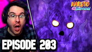 SASUKE'S SUSANOO! | Naruto Shippuden Episode 203 REACTION | Anime Reaction