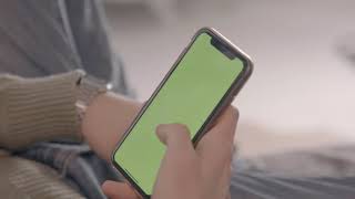 Video of a Person Using a Phone | Mobail Green screen | No Copyright Video | Cinematic NCV