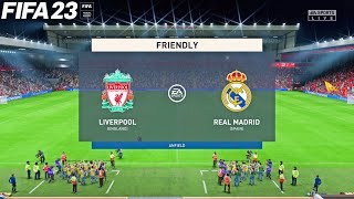 FIFA 23 | Liverpool vs Real Madrid - Club Friendly - Full Match & Gameplay